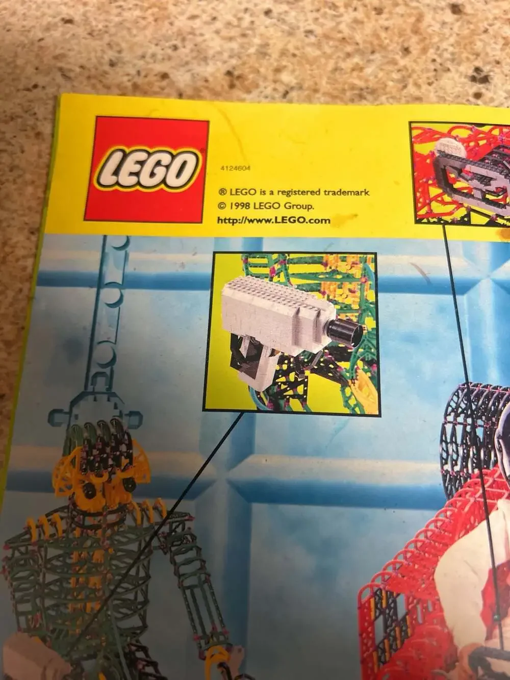 LEGO Znap Blackmobile Set 3571 Instruction Manual
